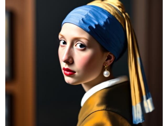 Meisje met de parel in het Rijksmuseum
