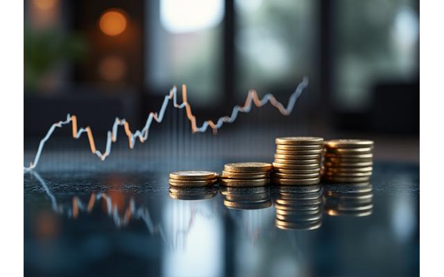 Grafiek en financiële gegevens