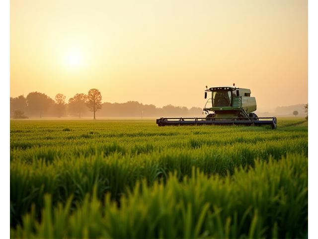 Boeren op het land in Friesland